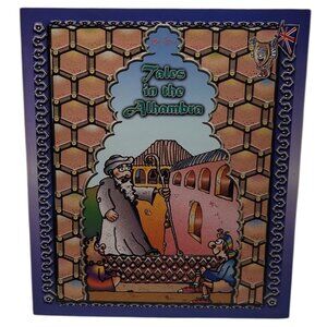 Tales In The Alhambra SC Book Cartoon Drawings 1st Ed Spanish / English language